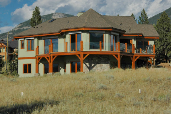 Purcell-Peaks-Invermere-BC-Canadian-Timberframes-Rear-Deck-Exterior